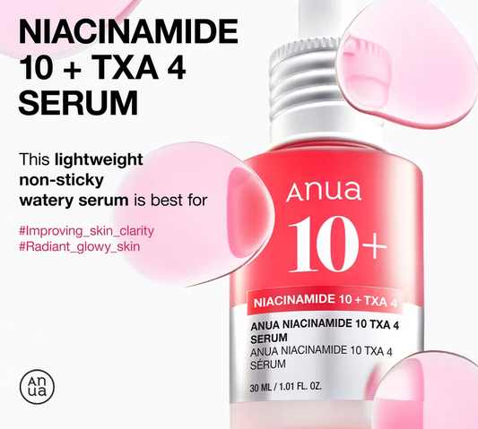 Anua Niacinamide 10% + Tranexamic Acid 4% Serum 30ml