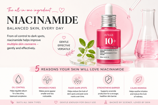 Niacinamide: The K-Beauty Ingredient That Does Almost Everything