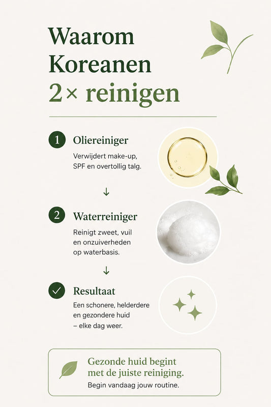 Why double cleansing with an oil cleanser