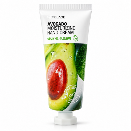 LEBELAGE Avocado Moisturizing Hand Cream 100ml | Rijke Handcrème Zeer Droge Handen