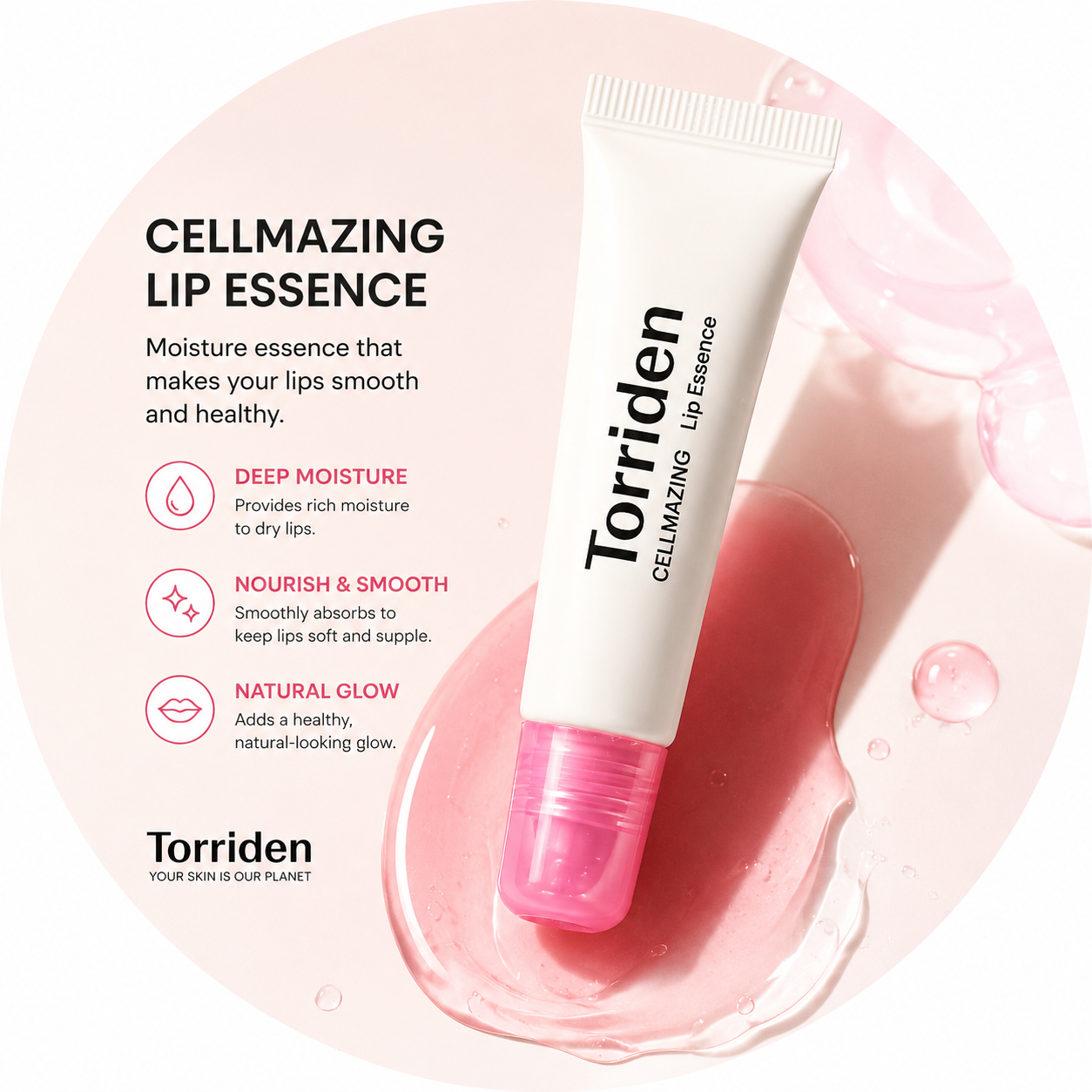 Torriden Cellmazing Low Molecular Collagen Volume Lip Essence 11ml | Lippenverzorging Vollere Lippen