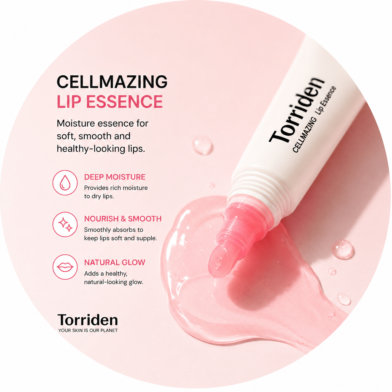 Torriden Cellmazing Low Molecular Collagen Volume Lip Essence 11ml | Lippenverzorging Vollere Lippen
