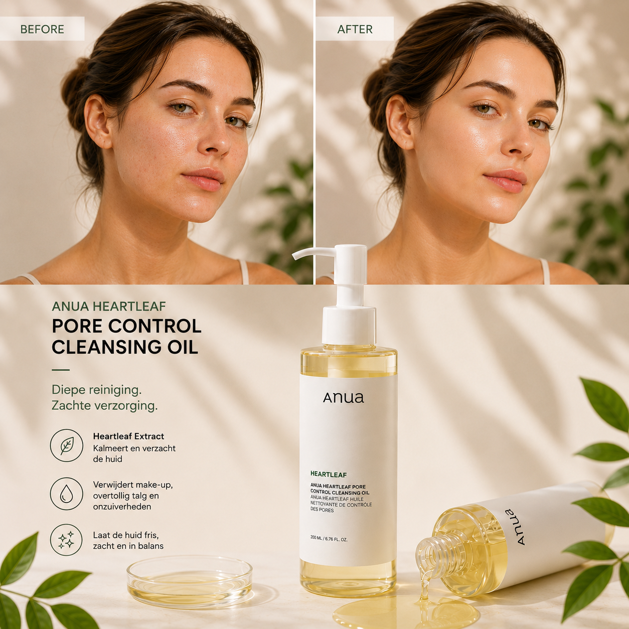Anua Heartleaf Pore Control Cleansing Oil 200ml