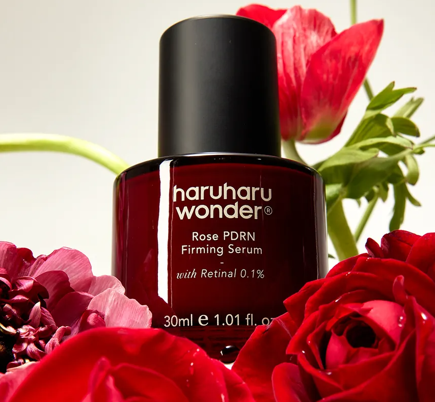 Haruharu Wonder Rose PDRN Firming Serum Retinal 0.1% 30ml | Korean Skincare Glow