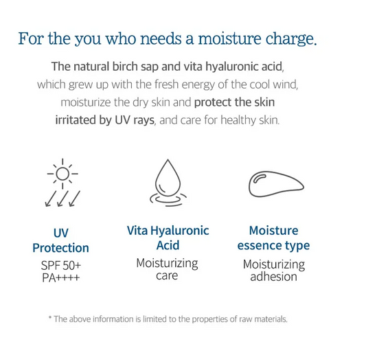 Round Lab Birch Juice Moisturizing Sun Cream SPF50+ 50ml