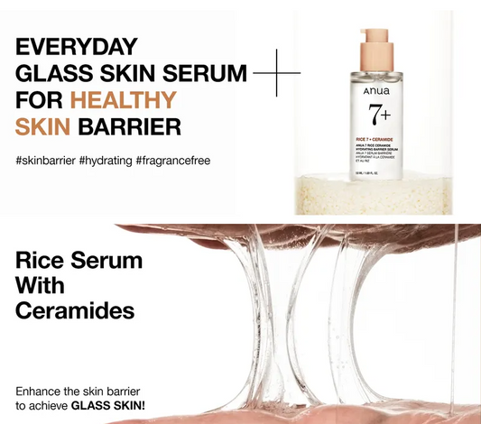 Anua 7 Rice Ceramide Hydrating Barrier Serum 50ml