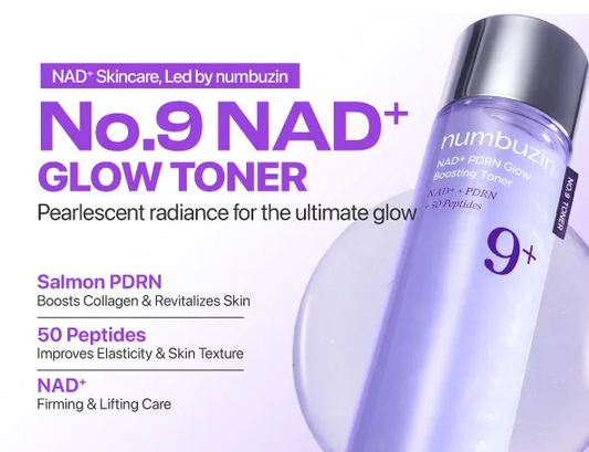 Numbuzin No.9+ NAD+ PDRN Glow Boosting Toner 150ml
