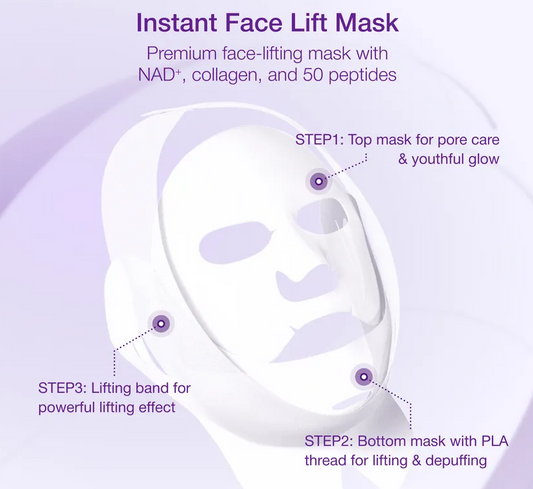 Numbuzin No.9 NAD+ Bio Lifting Full Face Mask Set 4pcs