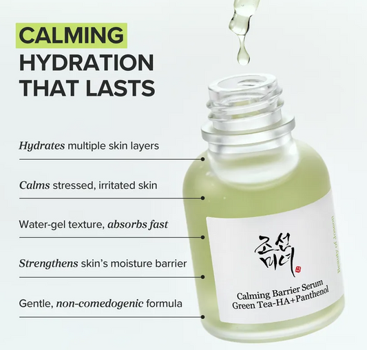 Beauty of Joseon Calming Serum Green Tea + Panthenol 30ml | Korean Skincare Glow