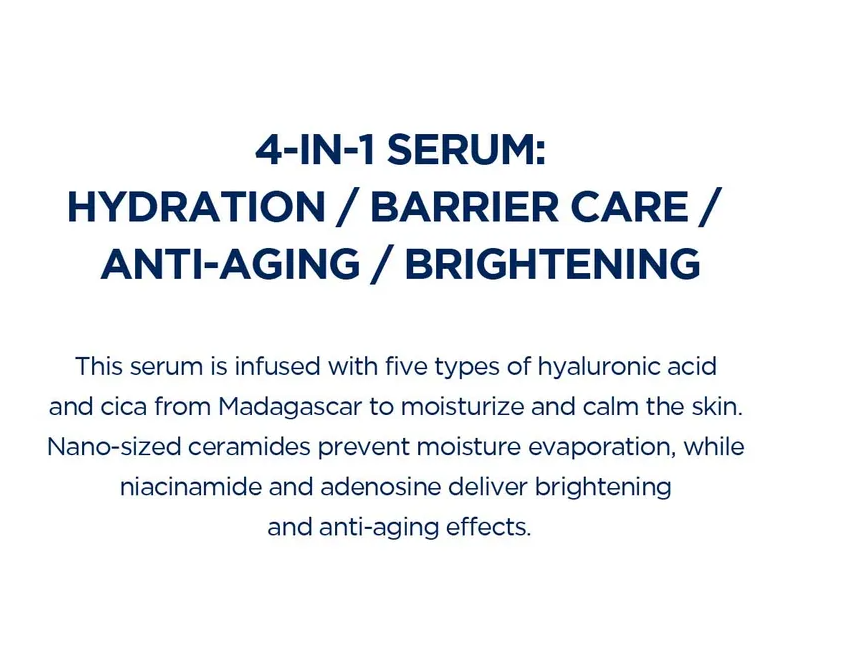 SKIN1004 Centella Hyalu-Cica Blue Serum 50ml
