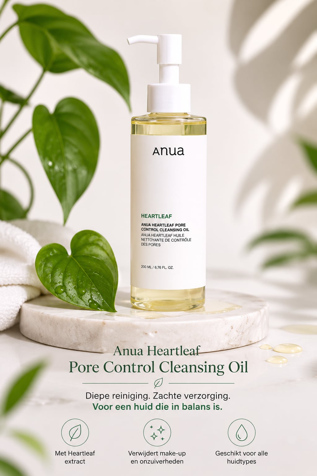 Anua Heartleaf Pore Control Cleansing Oil 200ml